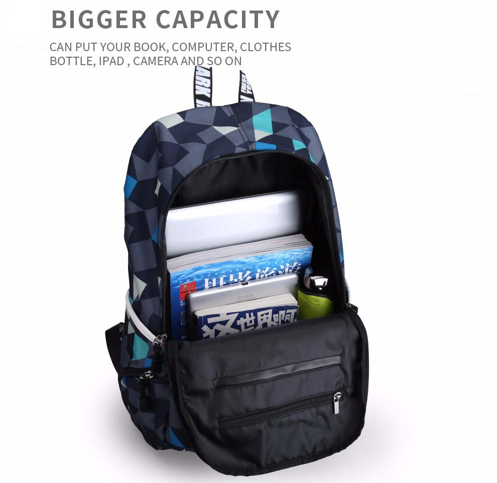 Mark Ryden Tas Ransel Laptop dengan USB Charger Port Mark Ryden Tas Ransel Laptop dengan USB Charger Port